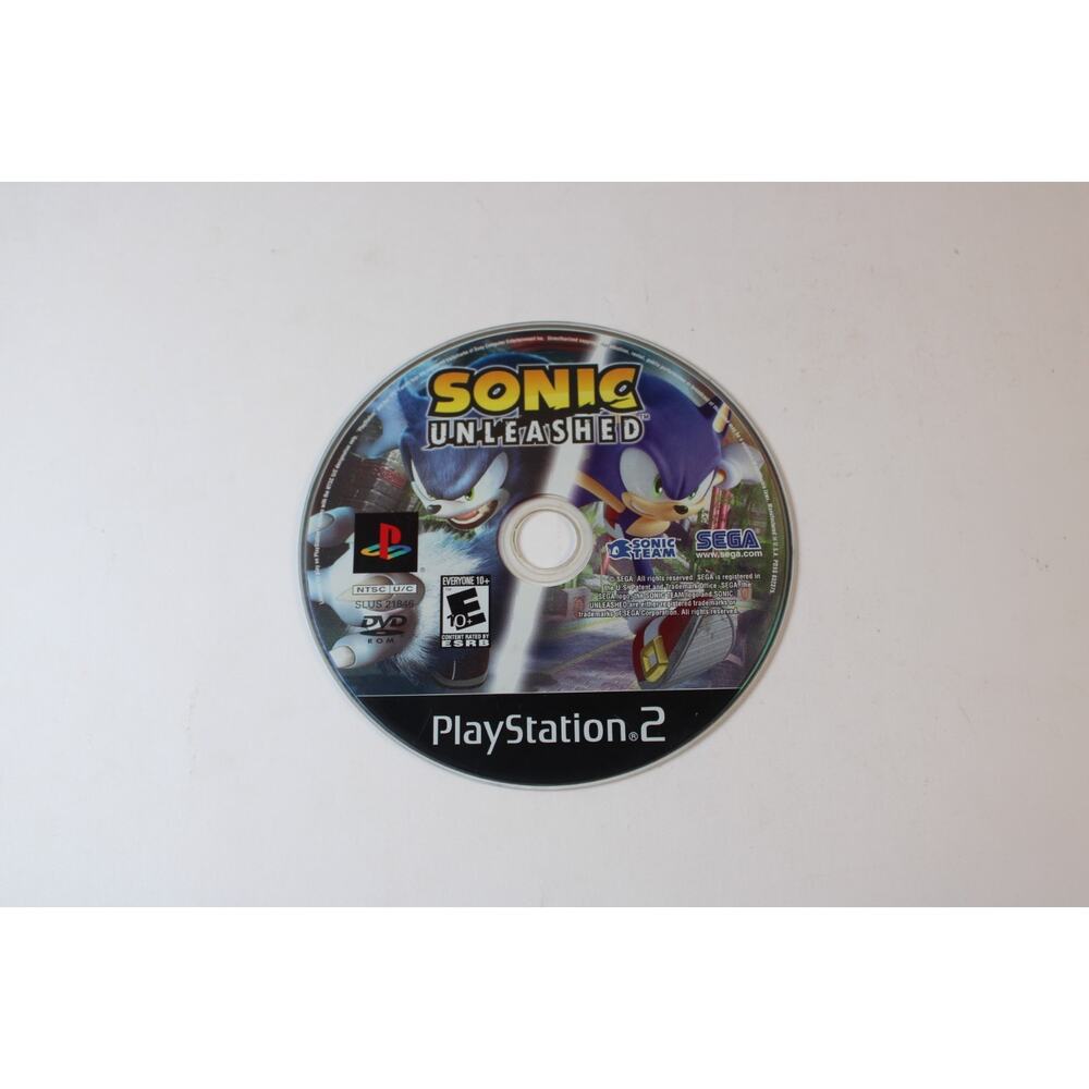 Sonic Unleashed (Sony Playstation 2, PS2) Authentic, Game Disc Only, Tested - Picture 3 of 8